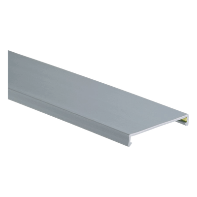 HC2LG6 - Tapa para Canaleta Ranurada / 2 in Ancho / 1828.8 mm (6 ft) Largo / PVC Sin Plomo / UL94 V-0 / Negro