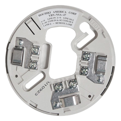 YBN-NSA-47 - Base para Sensor Analógico Direccional / 4 Pulgadas / UL 7ª Edición / Aprobado FM / Perfil Bajo