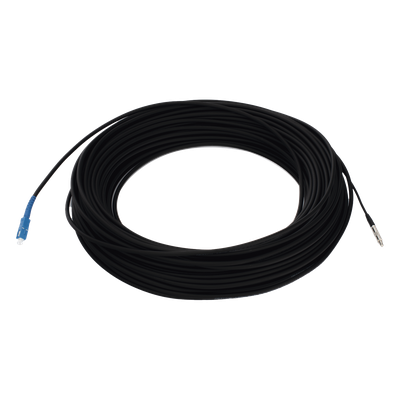 LP-100-SCU - Cable de Fibra Óptica Drop / G.657A2 / Monomodo Simplex / 100 m (328.08 pies) / SC/UPC-SC/UPC / LS0H / Interior-Exterior