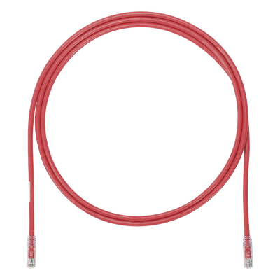 UTP6AX5RD - Cable de Parcheo UTP / Cat6A / 24 AWG / CM / 1.52 m (5 pies) / Rojo
