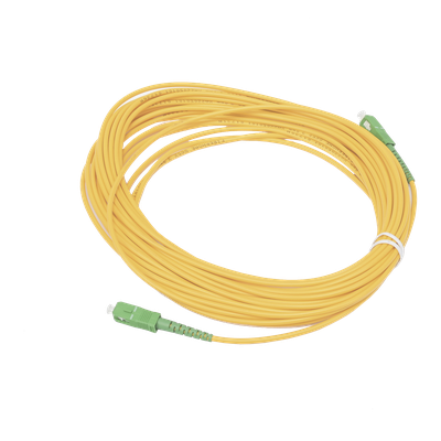 OFC-SC/APC-SC/APC-S-30-10 - Jumper de Fibra Óptica / Monomodo G.652D / SC/APC-SC/APC / Simplex / 10 m (32.81 ft) / Forro 3 mm