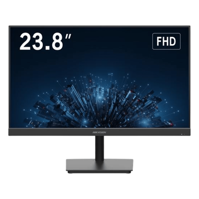 DS-D5224F2-1V1S/B - Monitor LED / Full HD 1920x1080 / 23.8" / E-LED Backlight / HDMI-VGA-BNC / VESA 75x75 / Operación 24/7 / 250 cd/m²