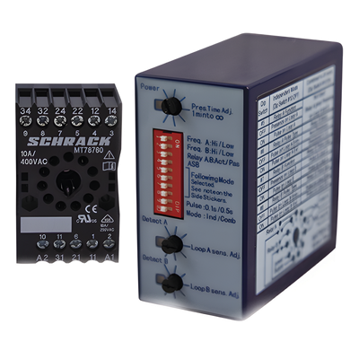 10-MATRIX-D-1224 - Sensor de masa para barreras de Dos Canales / Ideal para Accesos Vehiculares