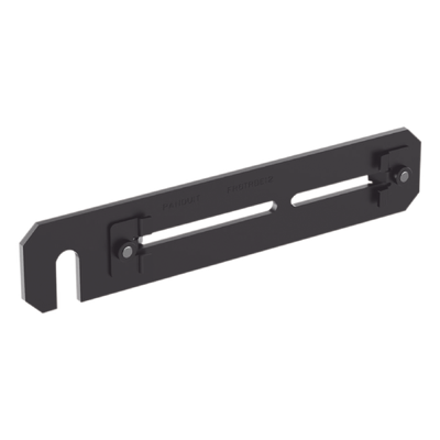 FR6TRBE12 - Soporte de Montaje a Techo / Canaletas FiberRunner 4x4 y 6x4 / Varilla Roscada 1/2" / Acero Negro