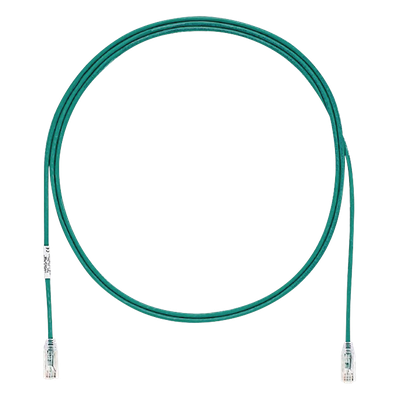 UTP28SP7GR - Cable de Parcheo UTP / Cat6 / 28AWG Diámetro Reducido / 2.13 m (7 Pies) / Verde