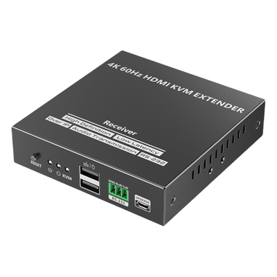 TT582KVM-RX - Receptor Extensor HDMI / 4K @ 60 Hz / Alcance 150 m (492.1 ft) / KVM y RS-232 / Cat 6/6a/7 / 18 Gbps