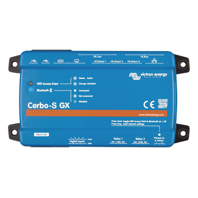 CERBOSGX - Cerbo-S GX / Centro de comunicaciones / Monitoreo Remoto para Sistemas Victron