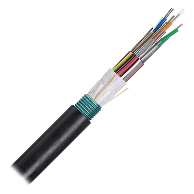 FOWNX06 - Cable de Fibra Óptica / 6 Hilos / Planta Externa Armada / OM3 50/125 / MDPE / Bloqueo de Agua en Seco