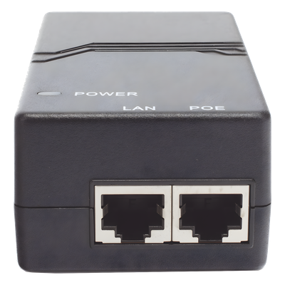 RG-E-120(GE) - Inyector PoE / 802.3af 15W / 2 Puertos Gigabit / Entrada 100-240V AC / Detección Inteligente PD