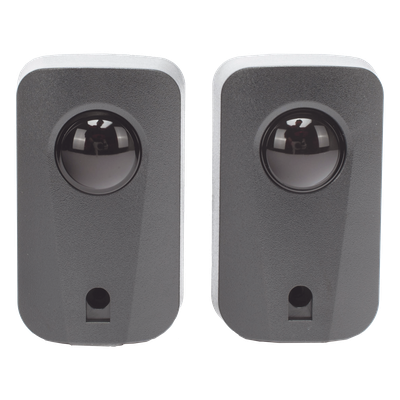 XBS-IR33 - Fotocelda Infrarroja / Alcance 10 m (33 ft) / 12/24 VCC-VCA / IP54 / Relé NO/NC/COM / 45 x 75 mm
