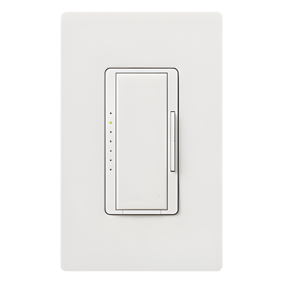 MRF2S6ND120WH - Atenuador inalámbrico Maestro Wireless / 600 W-600 VA / 120 V / requiere neutro / incandescente, halógeno y MLV / blanco / Vive y Pico
