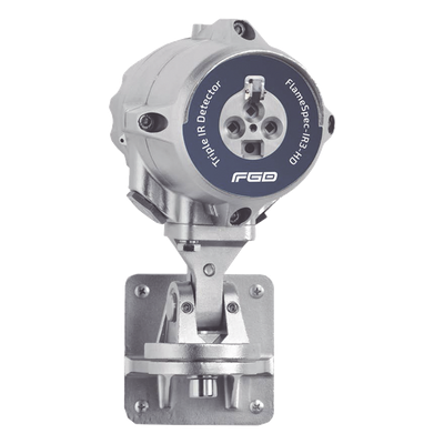 84-1211-1200-10 - Detector de Flama Triple IR / Sensibilidad 260 ft (79.2 m) / Detección 1.3 s / HD 100 ft (30.5 m) / IR3-HD Hidrocarburos / 40 ms Explosiones