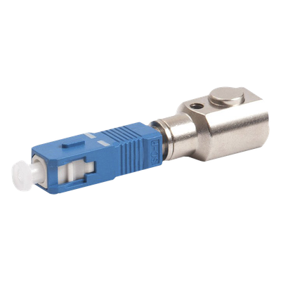 BFA-1 - Adaptador de Fibra Óptica Desnuda / Conector SC/PC / Fibra hasta 250 micras / Multimodo y Monomodo / Compatible con OTDR, Medidor de Potencia y VFL