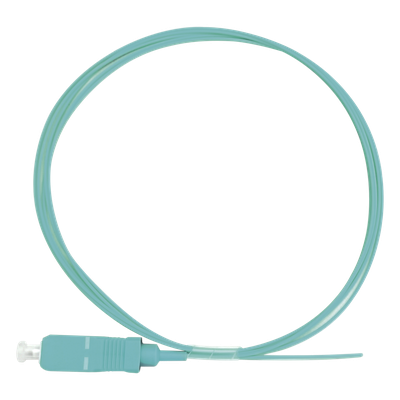 LP-FOM3-SC-01 - Pigtail de Fibra Óptica / SC/UPC Simplex / OM3 50/125 / Tight Buffer 900µm / PVC / 1 Metro (3.28 Pies)