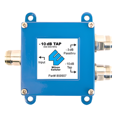 859-907 - Separador TAP / -10 dB / 700-2500 MHz / 50 Ohm / N Hembra / 0.75 lb