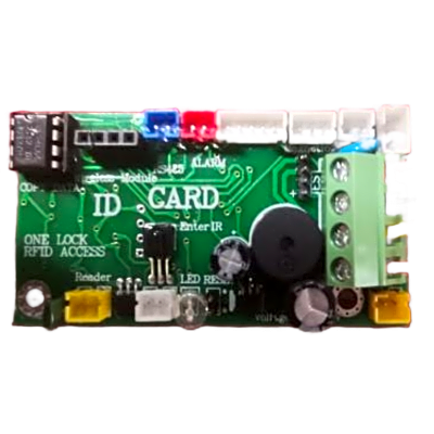 ACCESSRIMMOTORPCB - Tarjeta Electrónica de Refacción / 12 VCD @ 1.5 A / Aluminio, Cobre y Plástico / 0.010 kg / Control de Acceso