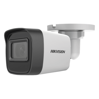 DS-2CE16D0T-ITF(C) - Cámara Bala TURBOHD / 2 Megapixel 1080p / Gran Angular 99° / IR EXIR 30 m (98.4 ft) / IP67 / 4 Tecnologías / dWDR / Metal