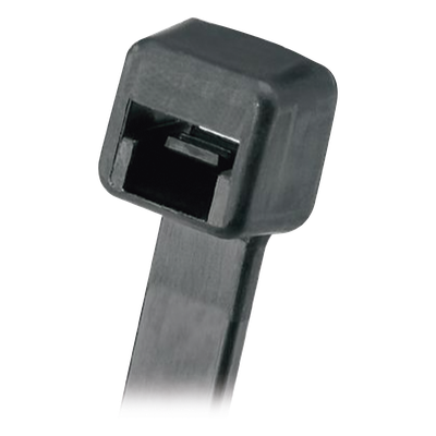 PLT2I-M30 - Cincho de Nylon / 203mm (8.0') largo / 3.6mm ancho / Negro / Paquete 1000 piezas / Alta temperatura