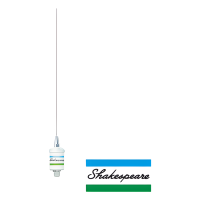 5215-CX - Antena marina VHF / 3 dB / 50 W / 0.9 m (3 ft) / Acero inoxidable / SO-239 / RG-8/X