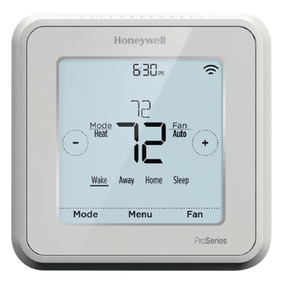 TH6320ZW2003 - Termostato Z-Wave Plus / hasta 3H/2C bomba de calor o 2H/2C convencional / batería AA o 24 Vca / app y hub Z-Wave