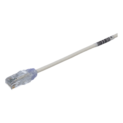 UTP28SP0.5M - Cable de Parcheo UTP Cat6 / 28AWG Diámetro Reducido / 0.5 m (1.64 ft) / LSZH / Blanco