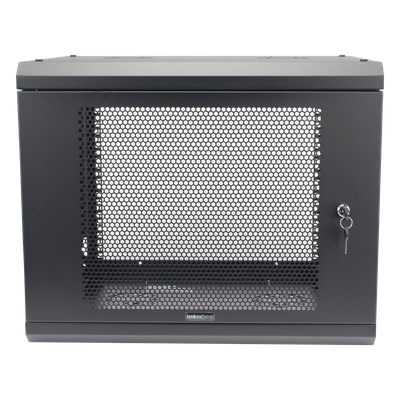 SR1909LH3P - Gabinete de Pared 9U / 19'' / 455 mm (17.9'') Profundidad / Acero Reforzado / Carga 80 kg