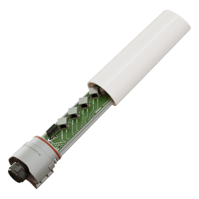 GPER14I - Extensor PoE Administrable / 3 Puertos 802.3af/at / PoE IN 90W / IP68 / -40°C a +70°C / 131 pies