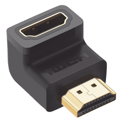 20109 - Ugreen 20109 cambiador de género para cable HDMI Negro, Oro