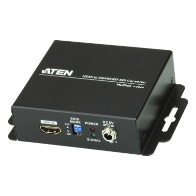 VC840 - Conversor HDMI a SDI / 3G-SDI / HD-SDI / SD-SDI / 2 Salidas BNC / 1080p60 / Alcance 300 m (984.3 ft)