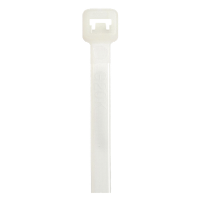 S21-120-C - Cincho de Nylon 6.6 / 533 mm (1.75 ft) largo x 7.6 mm ancho / Tensión 534 N / Rango -40°C a 85°C / Plenum / UV Resistant / Paquete 100 pz