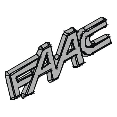7324745 - Logotipo de Plastico Para Equipos FAAC