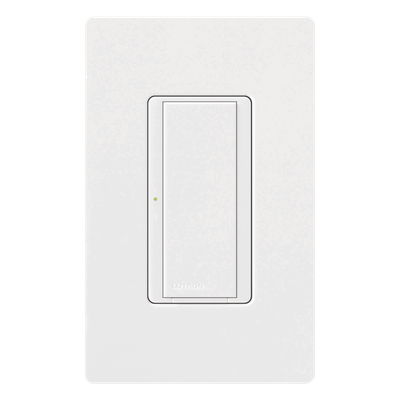 MA-S8AM-WH-S - Interruptor electrónico on/off / 120 V~ 60 Hz / 8 A máx / iluminación y ventilador / multilocalización con hasta 9 accesorios MA-AS / Maestro / blanco
