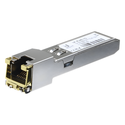 UF-RJ45-10G - UFiber Módulo Ethernet RJ45 a SFP+ 1/10 Gbps, distancia hasta 100 m (1 Gbps) o 30 m (10 Gbps)
