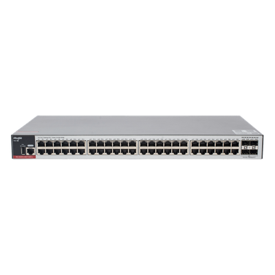 RG-S2915-48GT4MS-L - Switch Administrable L2+ / 48 Puertos Gigabit / 4 Uplink SFP 2.5G / 116 Gbps / 1U Rack