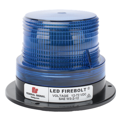 22025003 - Estrobo Azul FireBolt, 12-72 Vcc