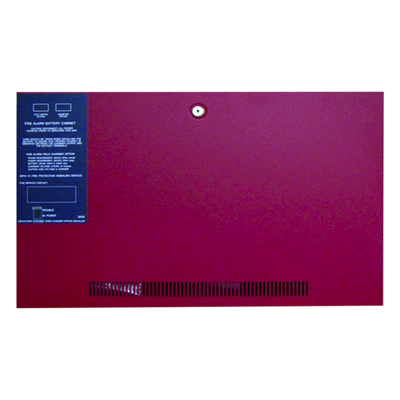 BB55F - Gabinete de Montaje Remoto para Baterías / Capacidad 55 Ah / 2 Unidades / Puerta con Cerradura / Knockouts 1.9 cm (0.75 in)