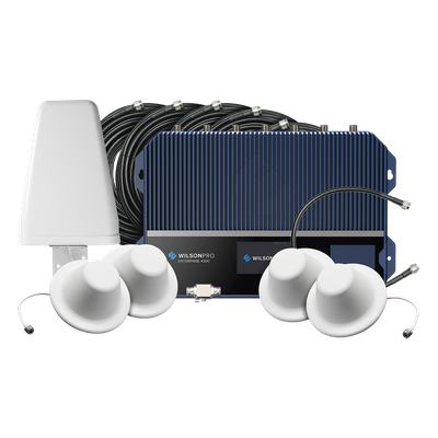460-152 - Amplificador Celular Enterprise / Montaje en Pared / 4800 m² (51667 ft²) / 3 Antenas Exteriores / Control Remoto LTE