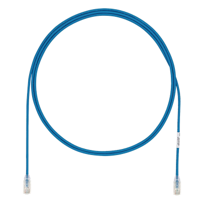UTP28X17MBU - Cable de Parcheo UTP Cat6A / 28AWG Diámetro Reducido / CM/LSZH / 17m (55.77 ft) / Azul