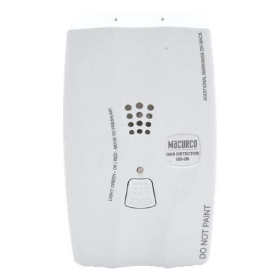 GD-2B - Detector de Gas Combustible / Cobertura 83 m² / Alarma 85 dBA a 3 m / Alimentación 12-24 VCC/VCA / Relevador SPST 100 mA / Certificación UL