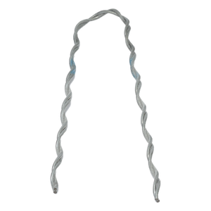 DE-2525 - Remate Preformado para Cable Guía de Acero / Acero Galvanizado / Ø 1.2 - 1.3 mm / Tensión 1300 N / Longitud 160 mm (0.52 ft) / Instalación sin Herramientas