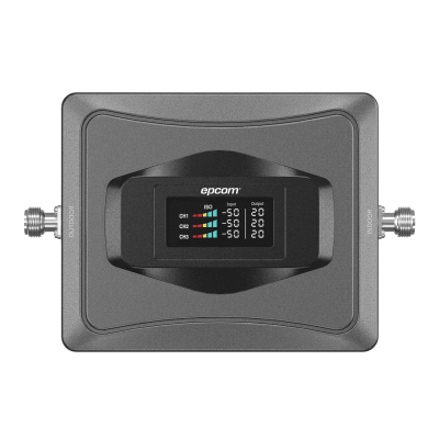 Epcom Amplificador de Señal Celular / Triple Banda 850/1900(+)/2100(+) MHz / Ganancia 68 dB
