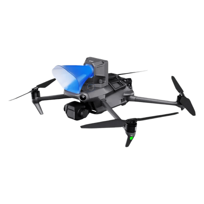 MP120 - Sistema de Radiodifusión de Voz Digital / 20W / 130g / Altavoz Integrado / Luz de Advertencia / Comunicación Bidireccional / AI / DJI Mavic 3T