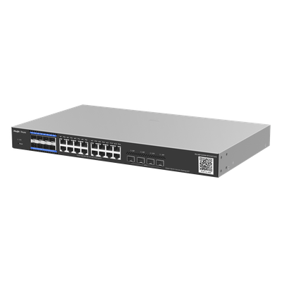 RG-NBF5200M-8FS16GT4XS - OLT Switch Híbrido Capa 3 / 8 PON 1G / 16 Ethernet 1G / 4 SFP+ 10G / 256 ONUs / 1U Rack / 17.32 x 10.24 x 1.72 in