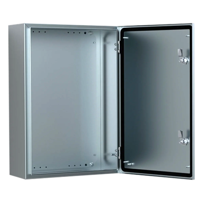 ASR0604021 - Gabinete de Acero Inoxidable / IP66 / 600x400x210 mm (23.6x15.7x8.3 in) / 2 Cerraduras / Placa Montaje 2 mm