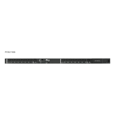 PE6216G - PDU Inteligente / 16-24 Salidas AC / Monitoreo IP / Medición Energética Tiempo Real / Control Individual por Puerto / SNMP v1-v2-v3 / SSL 128-bit / Montaje Rack 0U