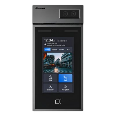 S535KIT - Panel de Control de Acceso IP / Pantalla Táctil IPS 5 Pulgadas / Cámara 2 Megapixel / Reconocimiento Facial / Múltiples Métodos de Desbloqueo / PoE / IP66 / IK08