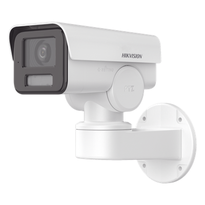 DS-2CD1A43G0-IZU - Cámara Bala IP PTZ / 4 Megapixel / Lente Motorizado 2.8-12 mm / IR 50 m (164 ft) / WDR 120 dB / PoE / IP66 / Micro SD / Microfono Integrado
