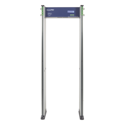 APMESC18 - Detector de Metales de 18 zonas/ Uso en Interior/Programación con Control Remoto / Contador de Personas