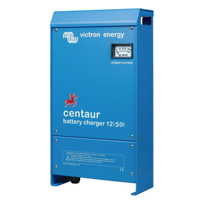 CC12/50 - Cargador de Baterías / 12V 50A / Entrada Universal 90-265V / Tres Salidas Aisladas / Compensación de Temperatura / IP32