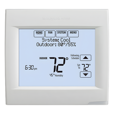 TH8321WF1001/U - Termostato Inteligente Wi-Fi / Pantalla Táctil / 3H/2C Bomba de Calor / 2H/2C Convencional / Control Remoto / Humidificación y Ventilación